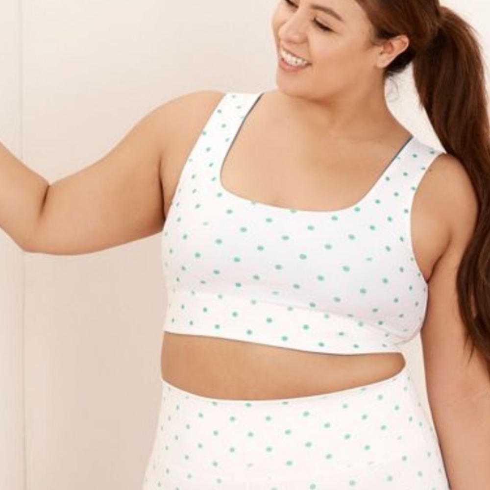 Fabletics Polka Dot Sports Bra